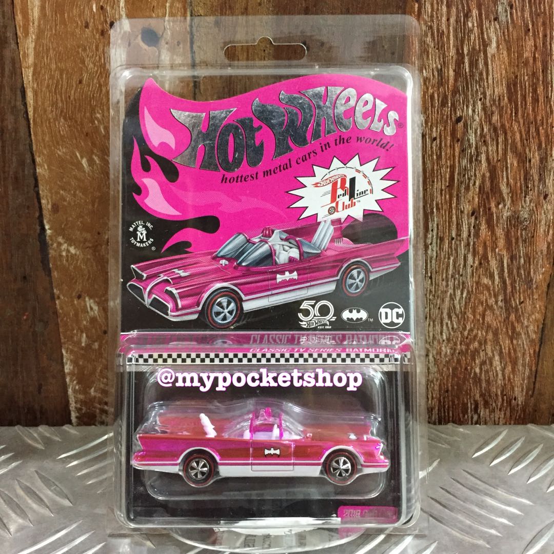 Hot wheels pink batmobile store
