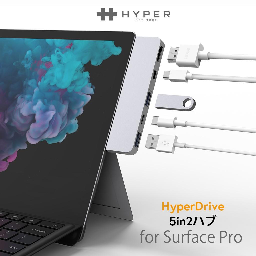 Hyperdrive Microsoft Surface pro 4/5/6 hub, 電腦＆科技, 電腦周邊及