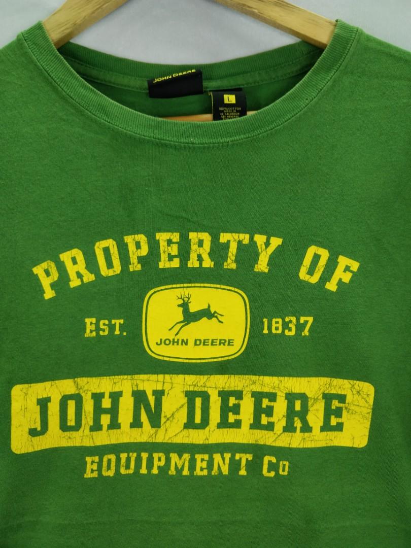 JOHN DEERE Felpa Con Cappuccio Timeline Logo Blu Navy, Navy Blu, XXL - Foto 5