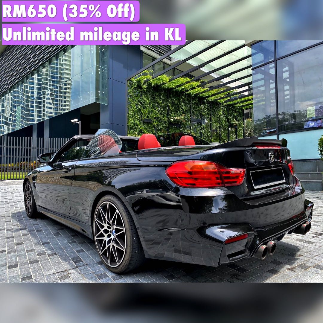 Kereta Sewa Mewah Bmw 428i M4 di KL