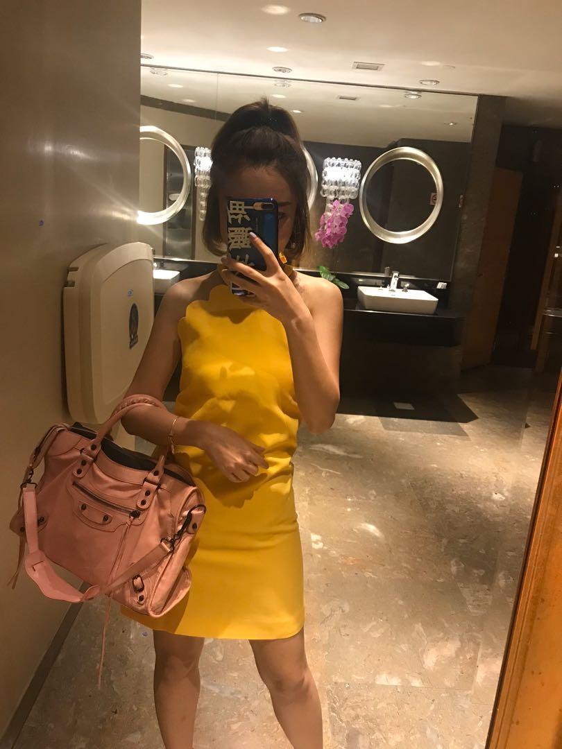 Miu miu yellow top dress