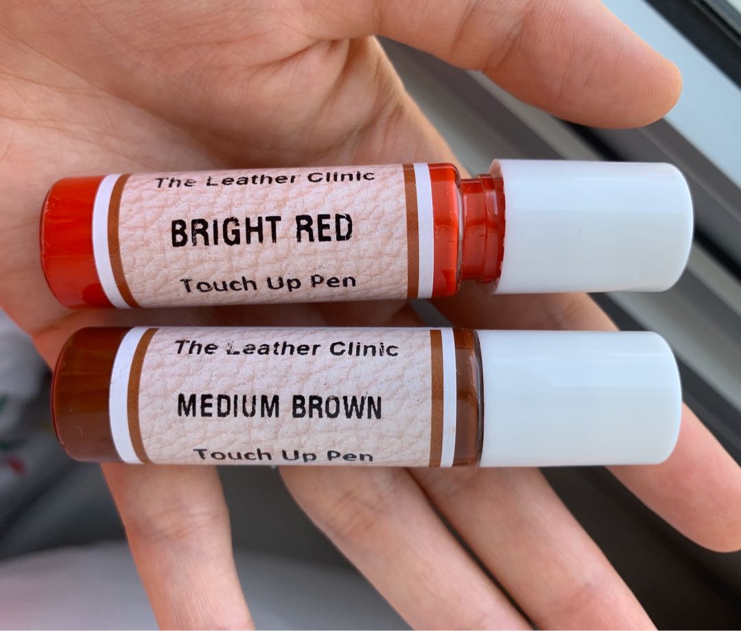 brown leather touch up pen