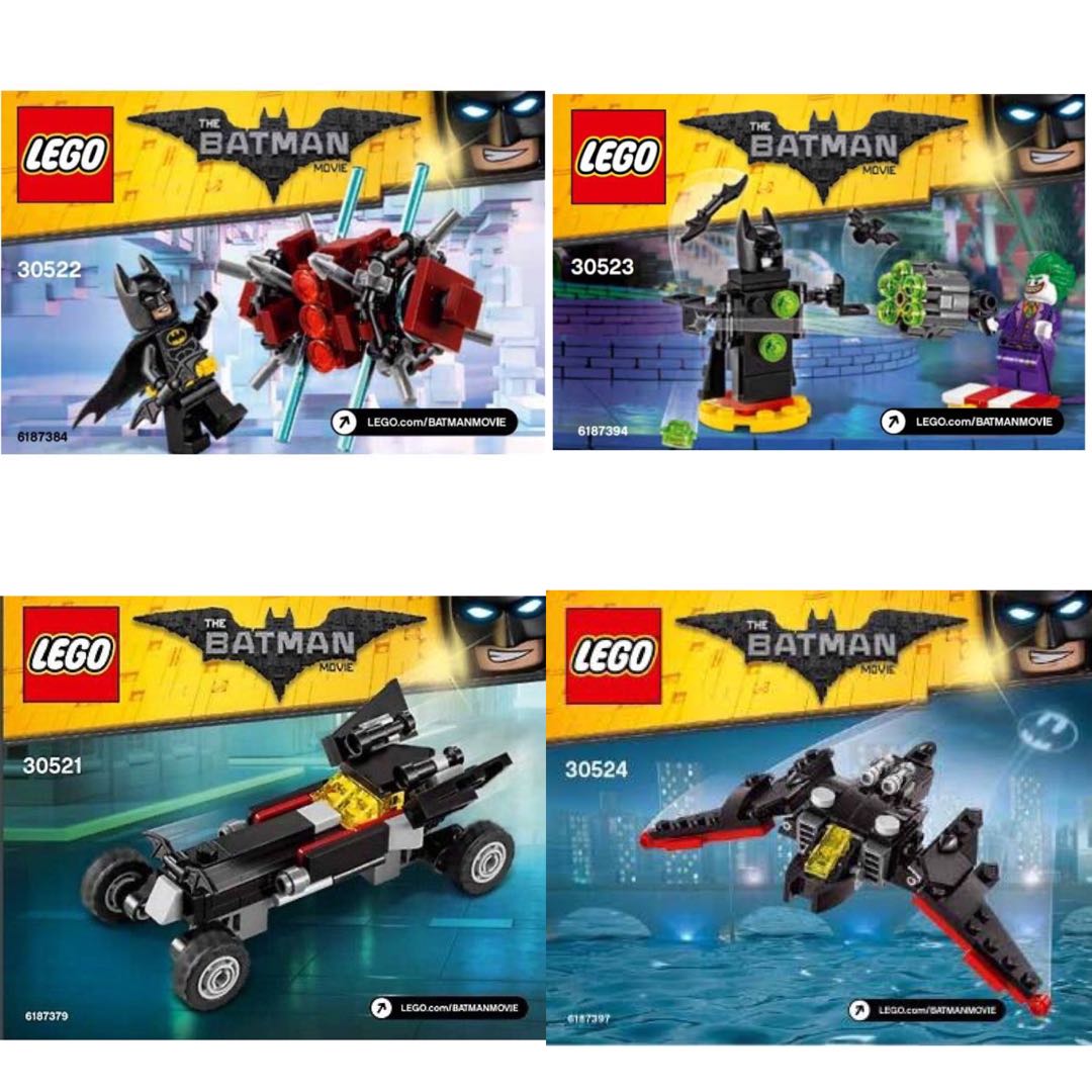 Lego Batman Movie Polybag, Hobbies & Toys, Toys & Games on Carousell