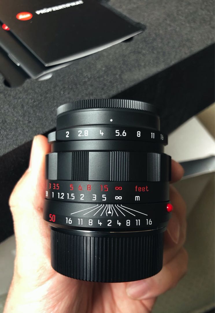 leica 50mm black chrome