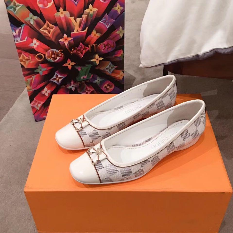 Lv flat shoes, Women's Fashion, Footwear, Flats on Carousell