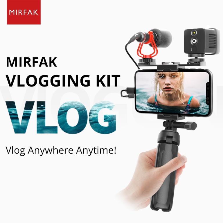Moza Mirfak MVO Vlogging kit, Photography, Video Cameras on Carousell