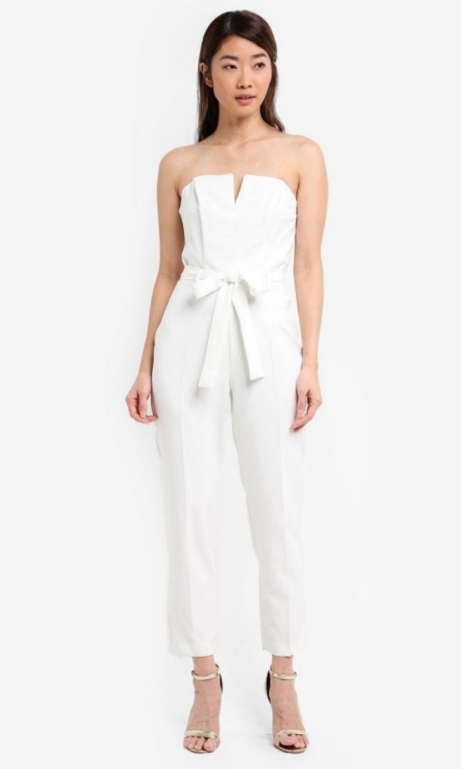 Miss selfridge bandeau sales jumpsuit