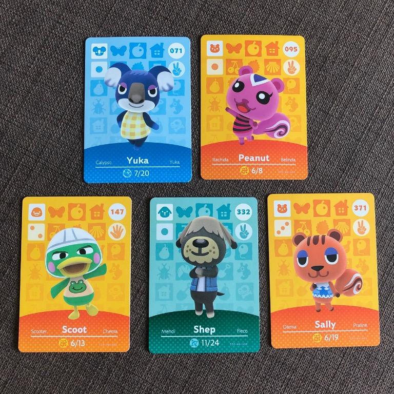  Nintendo Animal Crossing Amiibo Cards - Series 1-4 - 4 Pack -  12 Cards Total : Video Games