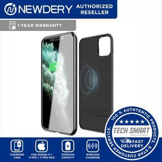 NEWDERY Battery Case 5000mAh Portable Wireless Charger Case for  iPhone 11 Pro Max
