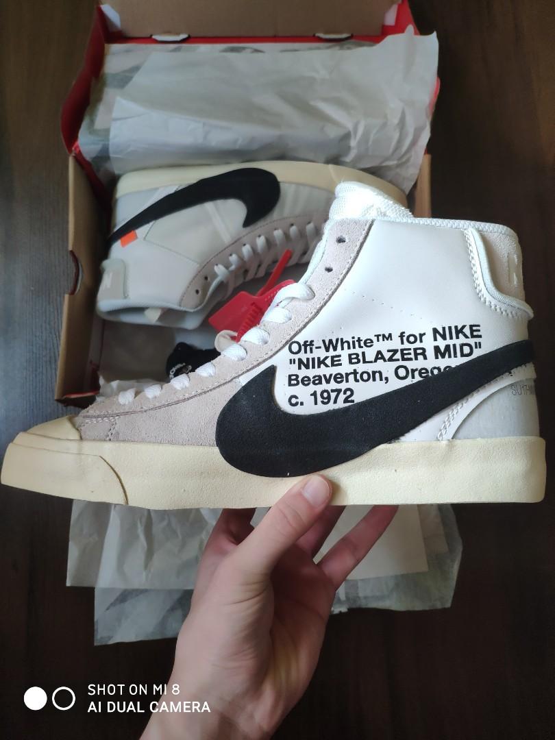 Ow x blazer og white clearance