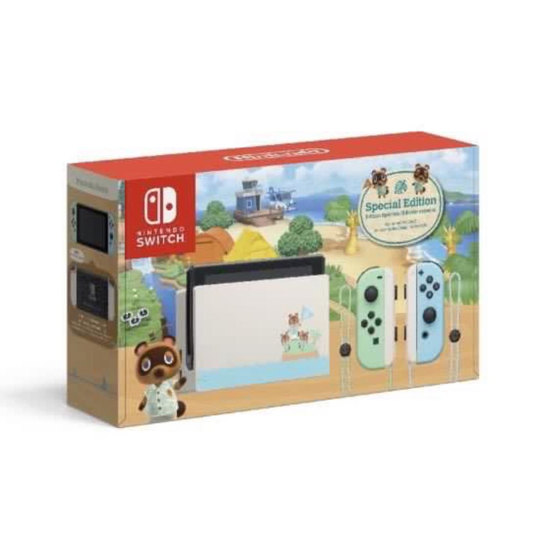 NINTENDO SWITCH GEN 2 CONSOLE ANIMAL CROSSING: NEW HORIZONS LIMITED