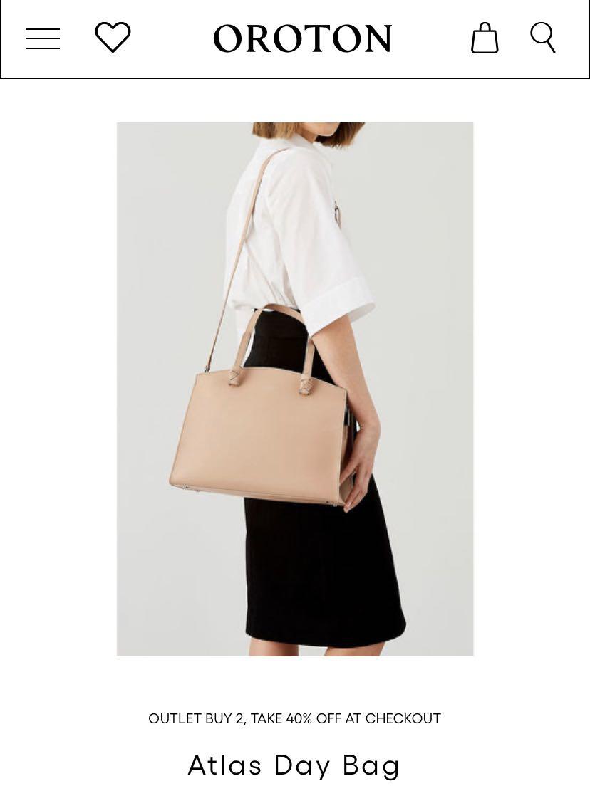 Oroton atlas shop small day bag