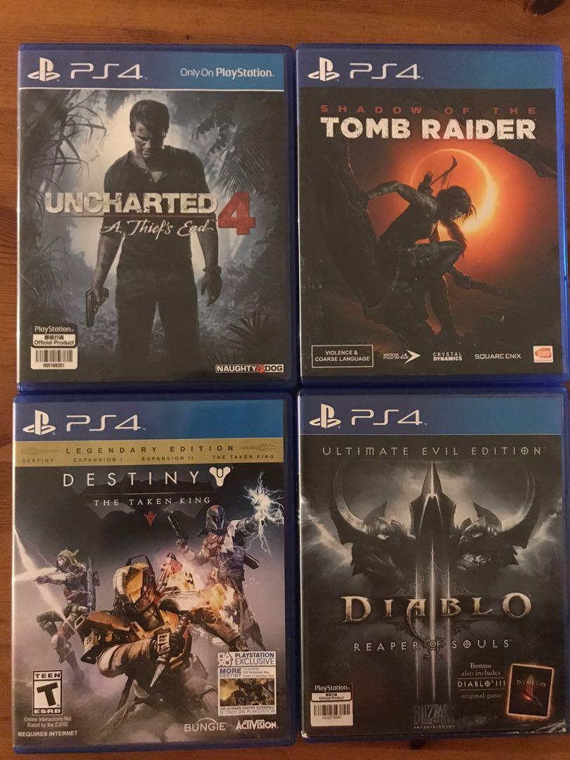 Uncharted 4 deals sales 2020