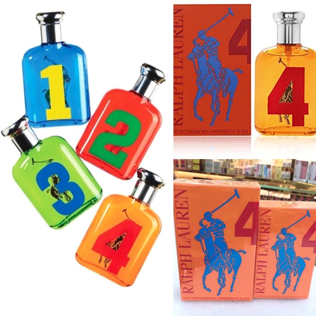 RALPH LAUREN POLO THE BIG PONY＃4 MEN COLOGNE EDT拉