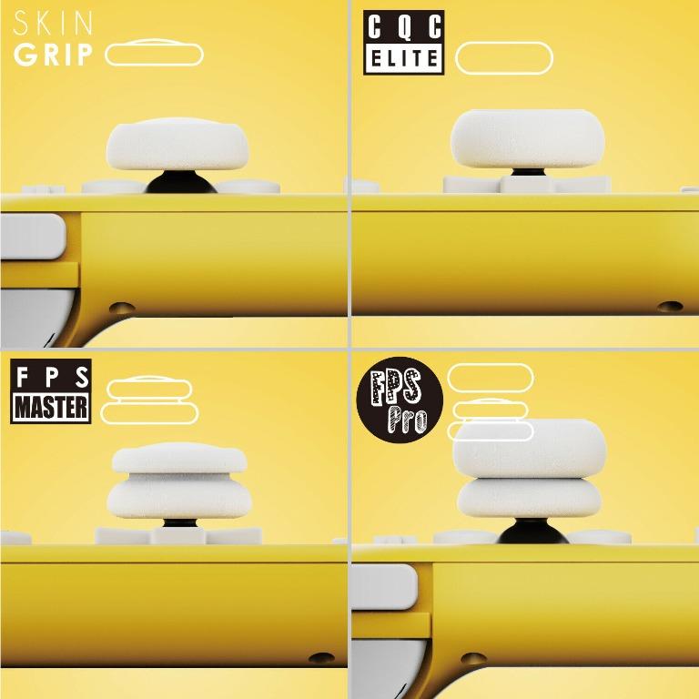 Skull & Co. Thumb Grip Set fir Nintendo Switch Lite (Category: Cases & Covers) located in Manila. Submitted by techsmartph (Listing ID 1001357079, Image 2). Description: √ The joystick covers improve control √ Specifically designed for Nintendo Switch Lite (also compatible with SWITCH). √ 3 pairs of thumb grips with three different designs to meet gamers’ needs. √ Protect the original joystick from wear and tear. √ Increased accuracy through extr