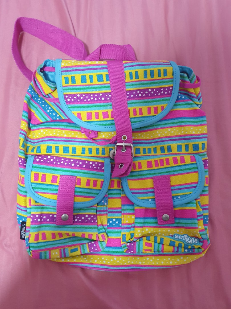 smiggle go girl backpack