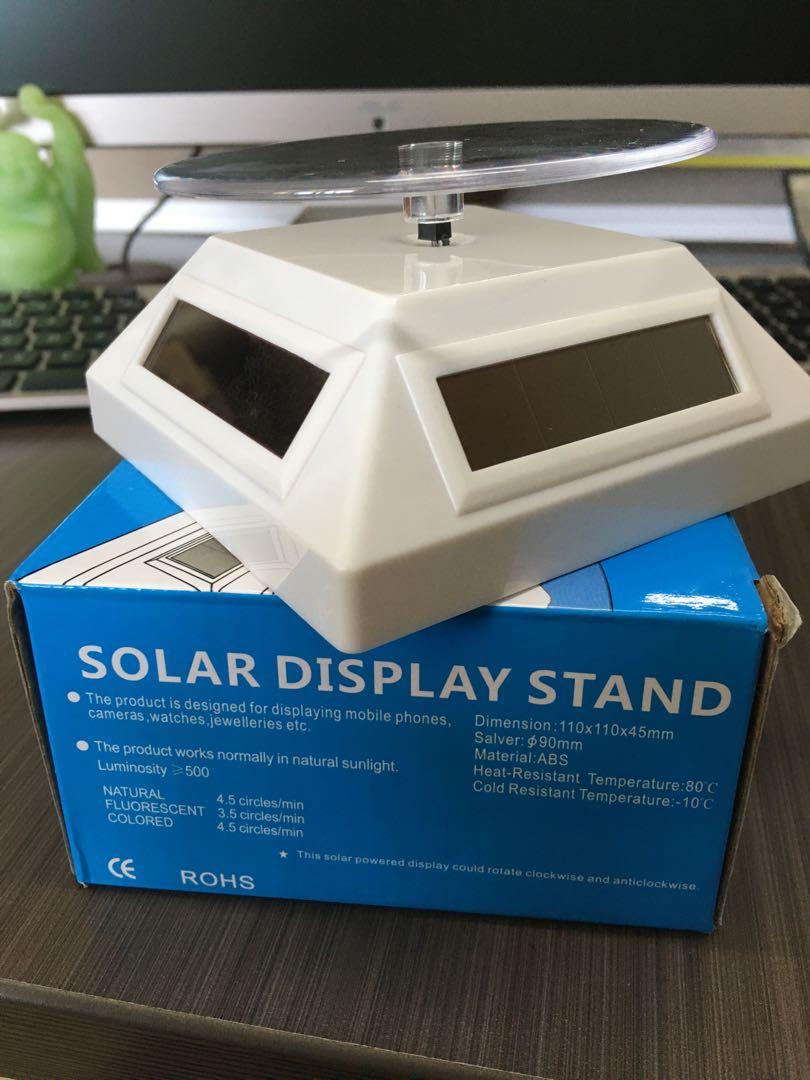 Solar Display Stand, Everything Else on Carousell