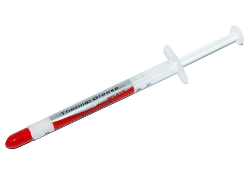 Thermal Grease Paste Compound White, HY410 0.2ML, For CPU GPU Compound Chipset (Category: Computer Parts) located in Quezon City. Submitted by besteinpc (Listing ID 1001359924, Image 3). Description: Thermal Grease Paste Compound White, HY410 0.2ML, For CPU GPU Compound Chipset DESCRIPTION HY410 white thermal grease.This thermal grease was common type,under normal temperature is grease status , due to the best Cost-effective advantage,this therma