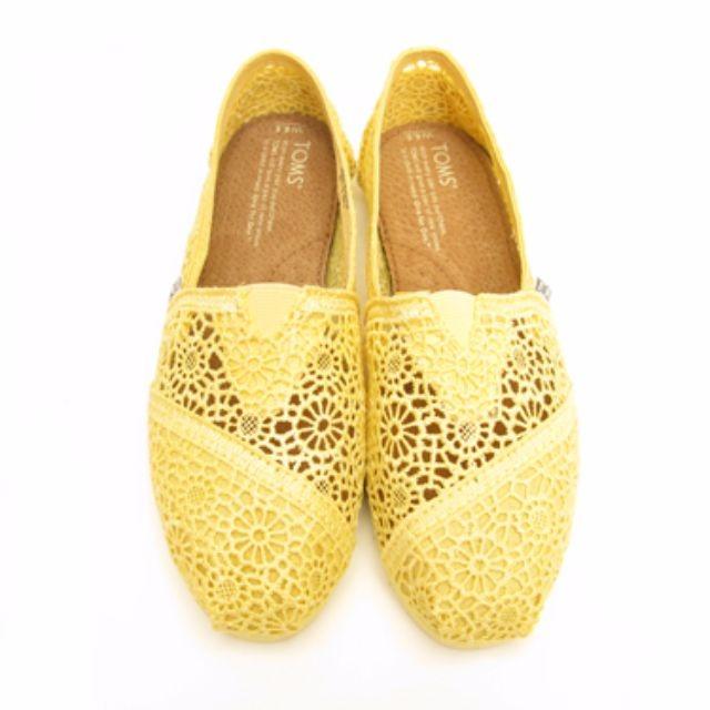 toms lemon shoes