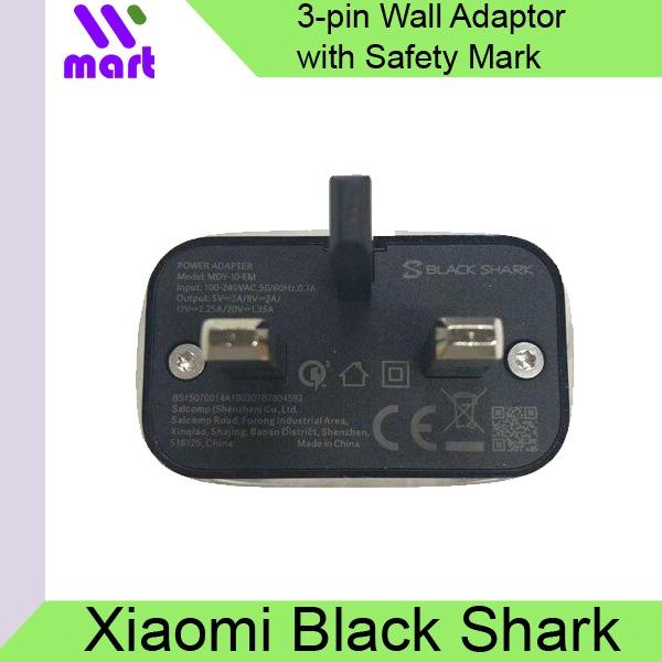Xiaomi Black Shark Charger Wall Adaptor 3 Pin Uk Mobile Phones Tablets Mobile Tablet Accessories Power Banks Chargers On Carousell