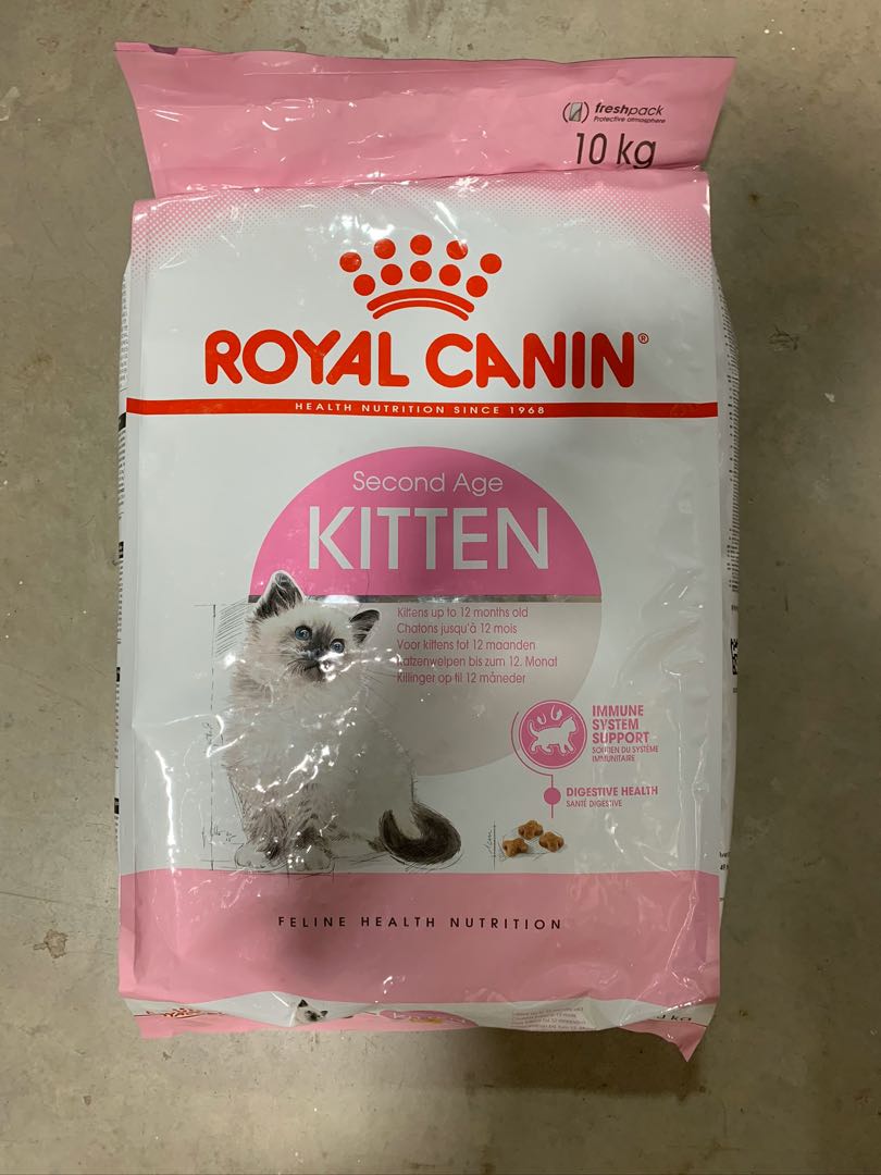 Fast Delivery Big Bag Of 10kg Bags Cat Food Royal Canin Kitten