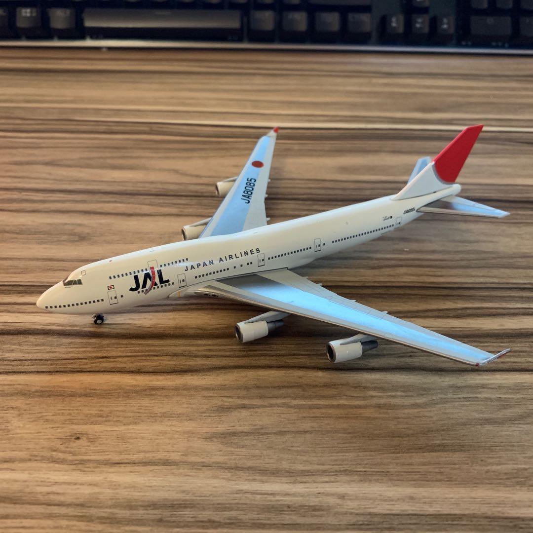 日本航空JAL BOEING 747-400 JA8085 模型, 興趣及遊戲, 收藏品及紀念品