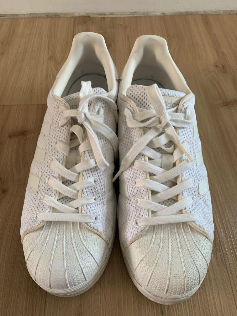 Adidas Bounce white, Men's Fashion, Footwear, Sneakers on Carousell