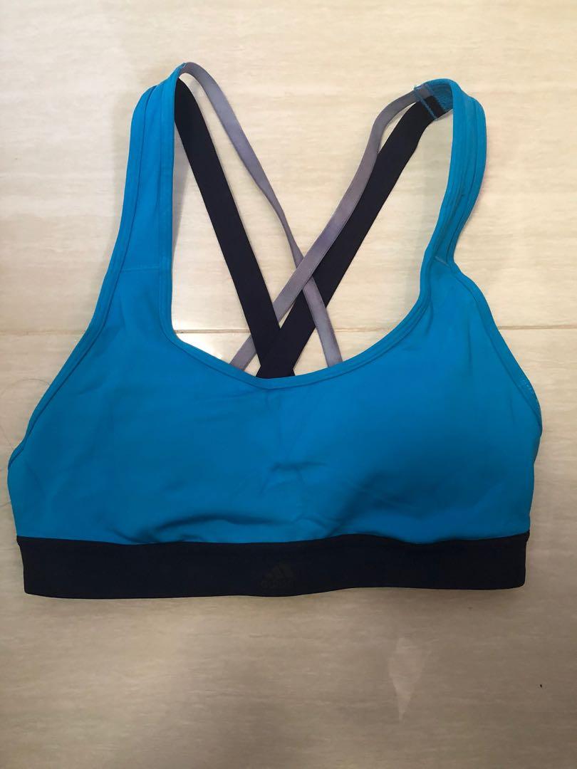 adidas sports bra size