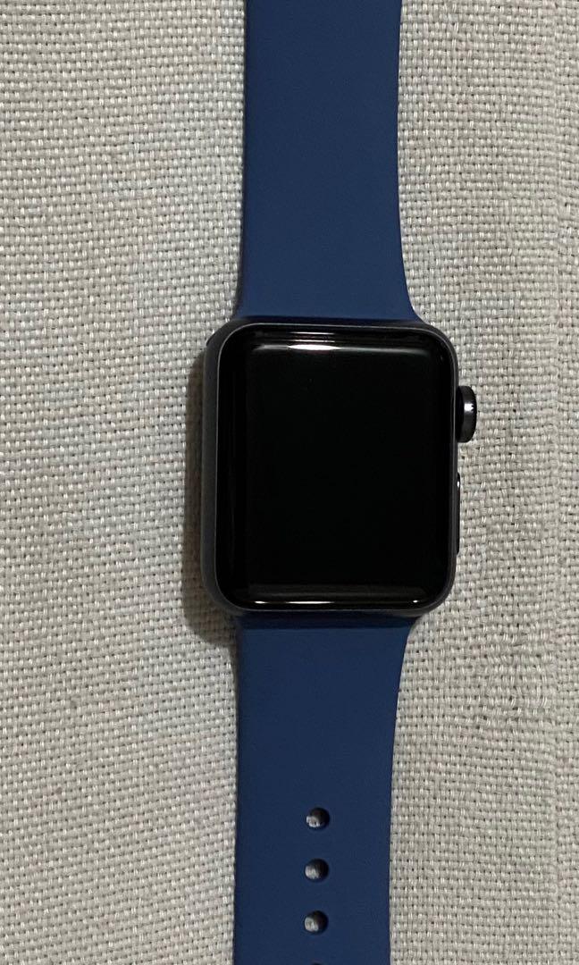 Apple watch series 3 bands (Category: Portable Audio Accessories) located in Las Pinas. Submitted by masterjac (Listing ID 1001660088, Image 3). Description: Silicone strap Will fit 38 and 40mm RFS: Decluterring SF: c/o buyer Mode of payment: BDO / BPI / Metrobank.