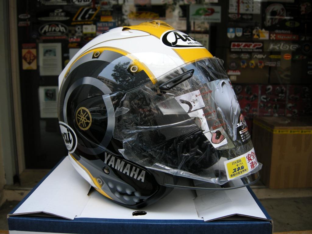 数量限定セール  ☆Arai yamaha☆ アライヤマハUSイエロー CRANK SZ-Ram3 セキュリティ・セーフティ