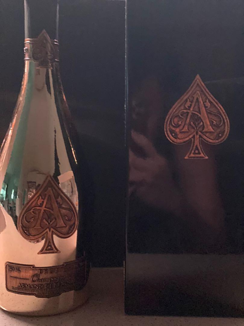 armand de brignac ace of spades brut gold on Armand De Brignac Brut Gold 750ml Ace Of Spades Food Drinks Alcoholic Beverages On Carousell