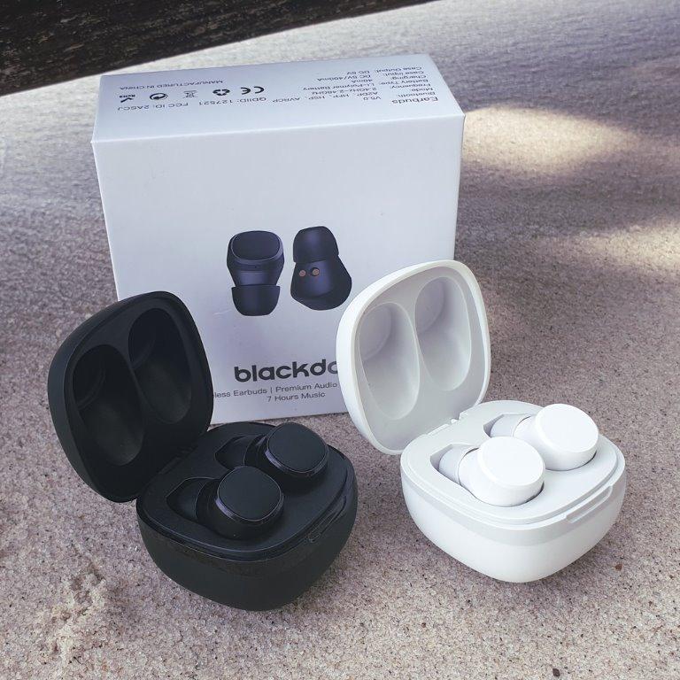 Blackdot pro wireless earbuds top