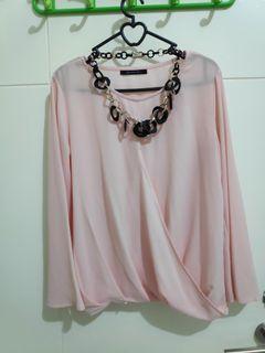 Uptown Girl - Pink Blouse