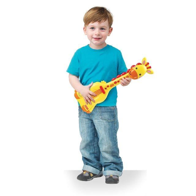 Bnib Fisher Price Giraffe Guitar Music Set Babies Kids Infant Playtime On Carousell