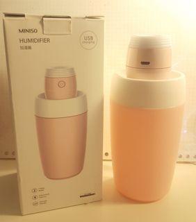 Brand New Miniso Desk Humidifier Pink