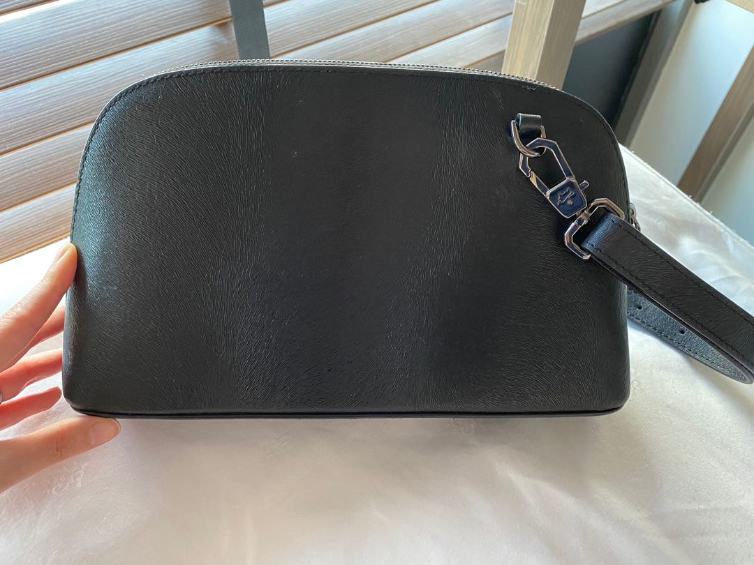Braun Buffel leather Sling Bag Excellent Condition, Women's Fashion ...