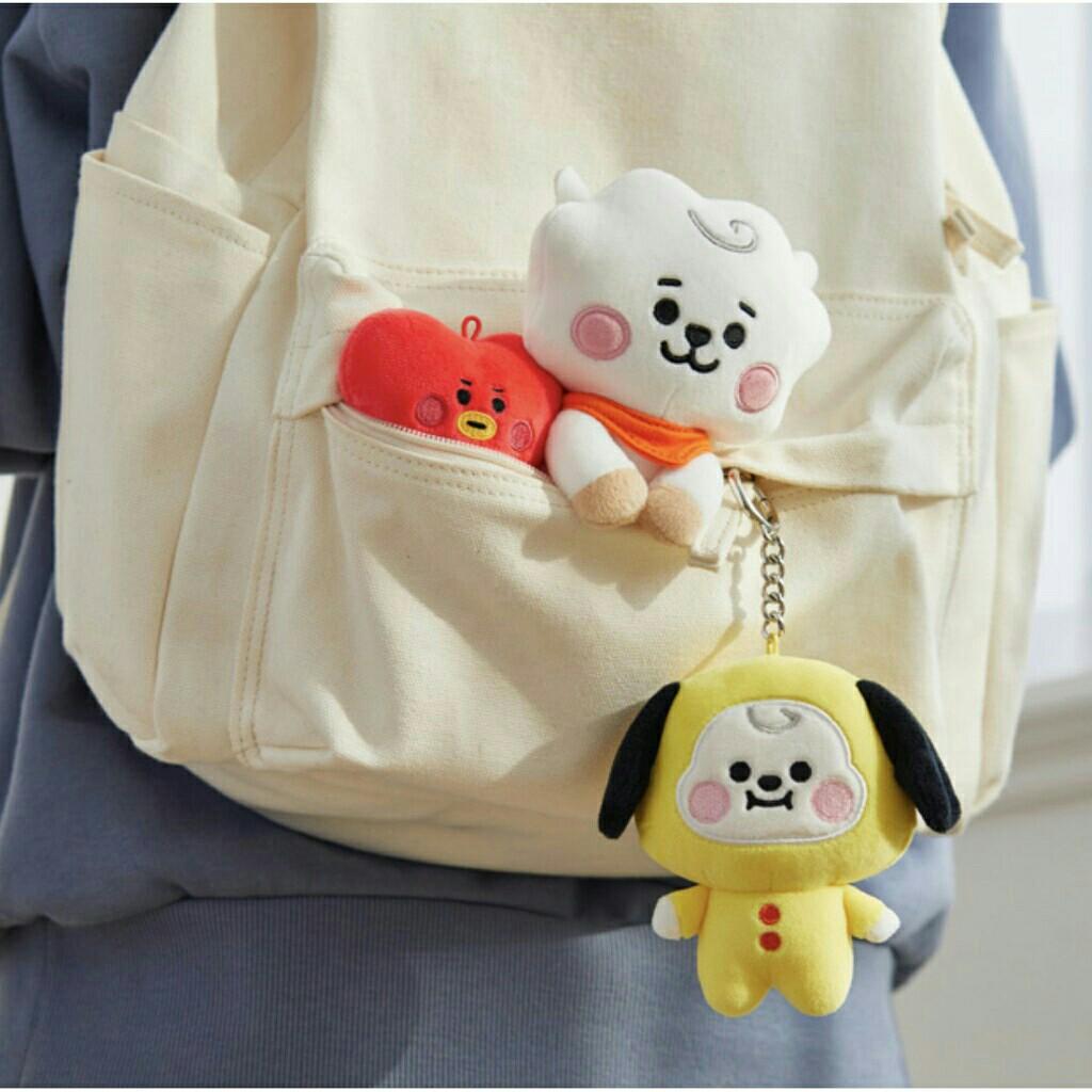 Bt21 Baby Rj Koya Shooky Mang Chimmy Tata Cooky Bag Charm Keyring