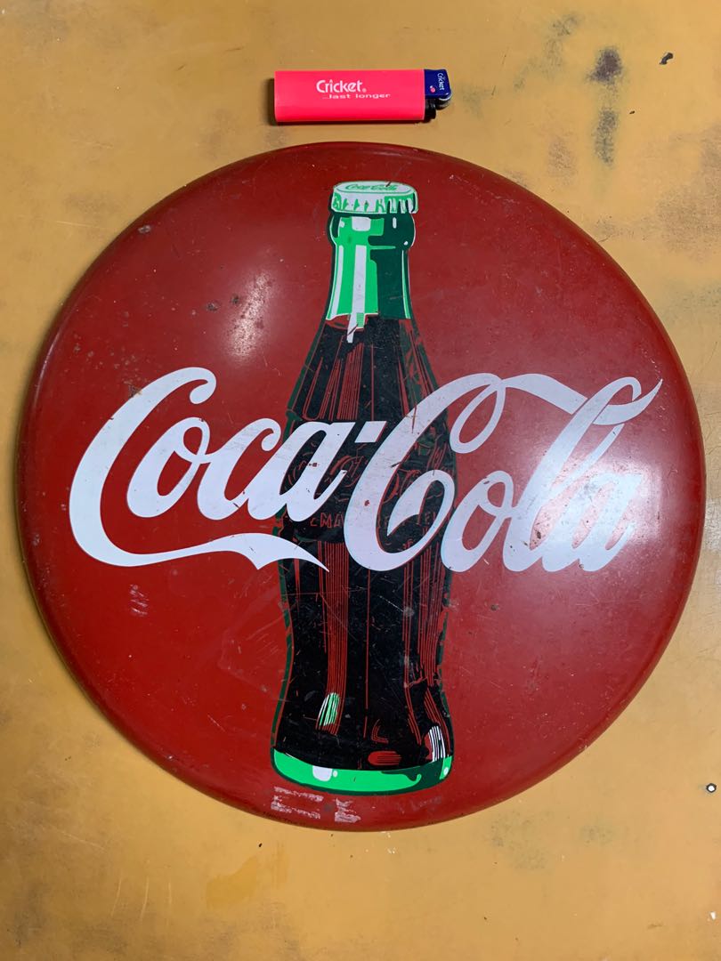Coca Cola usa button, Hobbies & Toys, Collectibles & Memorabilia ...