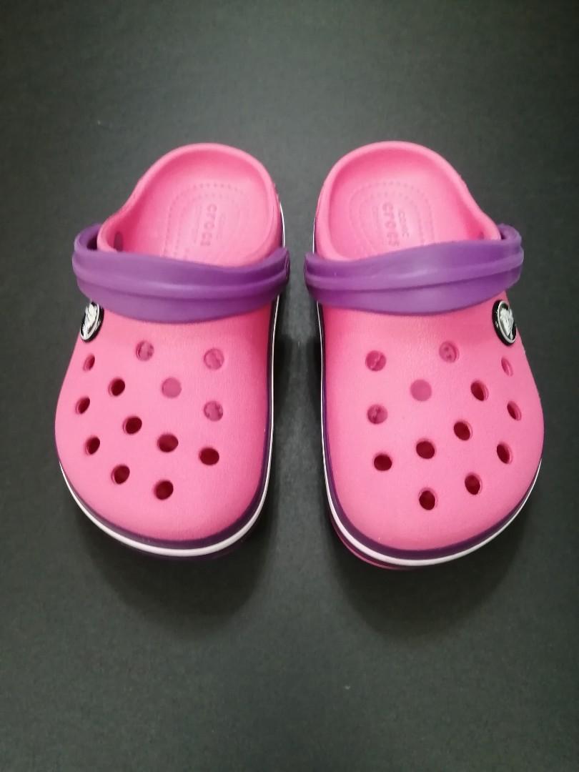 crocs kids girls on Crocs Kids For Girls Babies Kids Babies Kids Fashion On Carousell