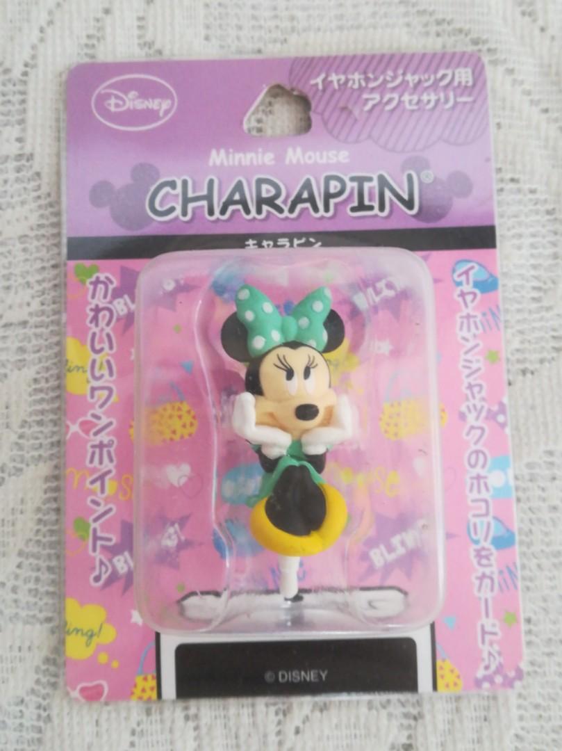 Disney Minnie Mouse Charapin Earphone Jack Protector Toys Games Other Toys On Carousell