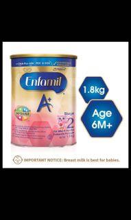 Enfamil Stage 2 - 1.8kg ( NEW)