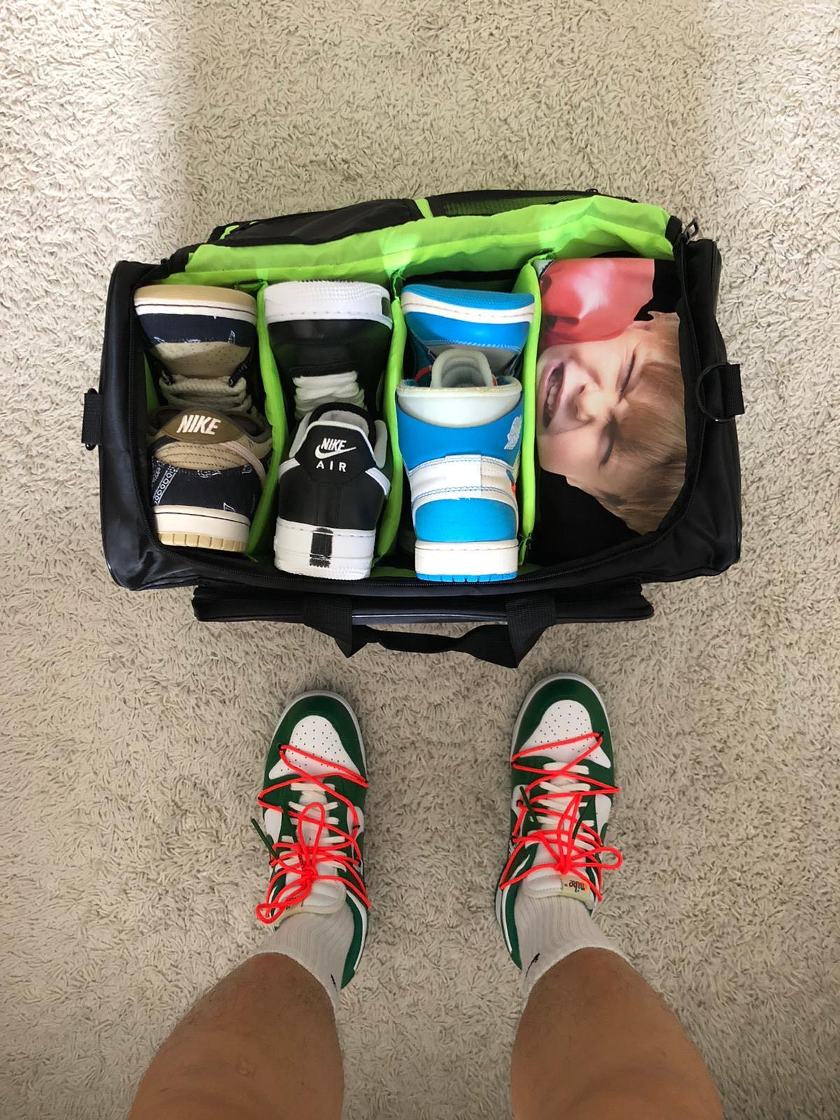 bag for sneakers and travel