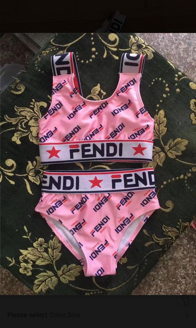 baby fendi swimwear