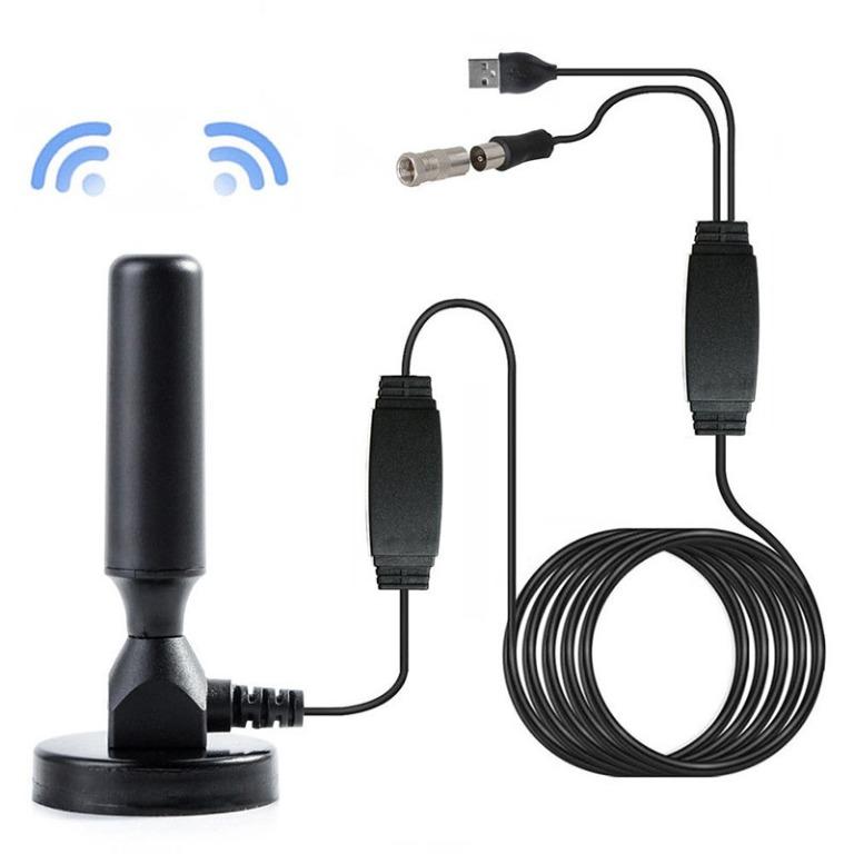 Free Shipping 【With Dual Signal Amplifier】Super signal 200 Mile Range 1080P  Digita indoor TV Antenna HD Skywire 4K Antena Digital Indoor HDTV,  Electronics, Others on Carousell