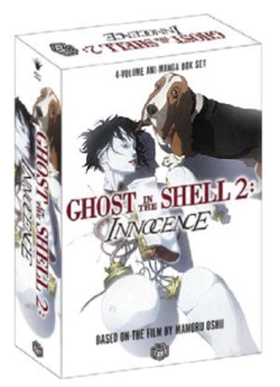 Ghost In The Shell 2 Innocence Anime Manga Box Set 4 Books
