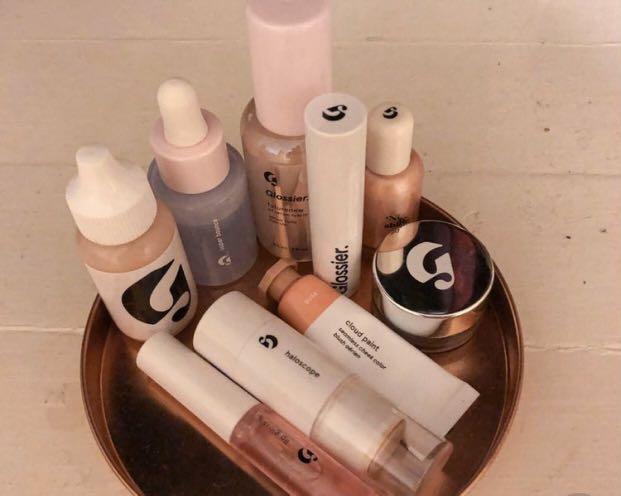 Glossier Pre Order (Category: Face Care) located in Tarlac. Submitted by klossycates (Listing ID 1001579703, Image 1). Description: Free shipping for 3 items and up. See price list: Future dew- 1600 Milky Jelly Cleanser- 700 / 1300 Bubblewrap- 1800 Balm Dotcom- 800 Solution- 1700 Serum- 1850 Invisible Shield- 1700 Milky Oil- 900 Priming Moisturizer- 1600 Zit stick- 980 Face Mist- 1050 Mask- 1600 You- 3400 Boy brow- 1100 Gloss- 980 Cloud Paint- 12