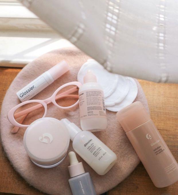 Glossier Pre Order (Category: Face Care) located in Tarlac. Submitted by klossycates (Listing ID 1001579703, Image 2). Description: Free shipping for 3 items and up. See price list: Future dew- 1600 Milky Jelly Cleanser- 700 / 1300 Bubblewrap- 1800 Balm Dotcom- 800 Solution- 1700 Serum- 1850 Invisible Shield- 1700 Milky Oil- 900 Priming Moisturizer- 1600 Zit stick- 980 Face Mist- 1050 Mask- 1600 You- 3400 Boy brow- 1100 Gloss- 980 Cloud Paint- 12
