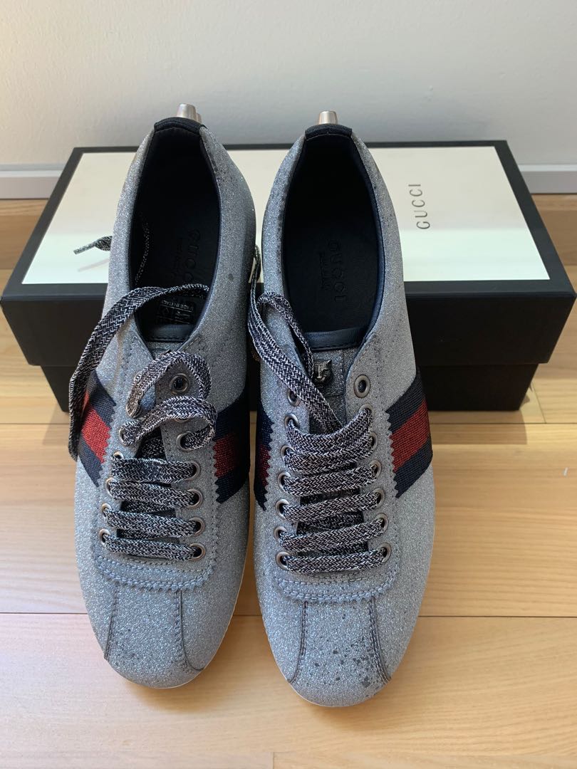 gucci sparkle sneakers