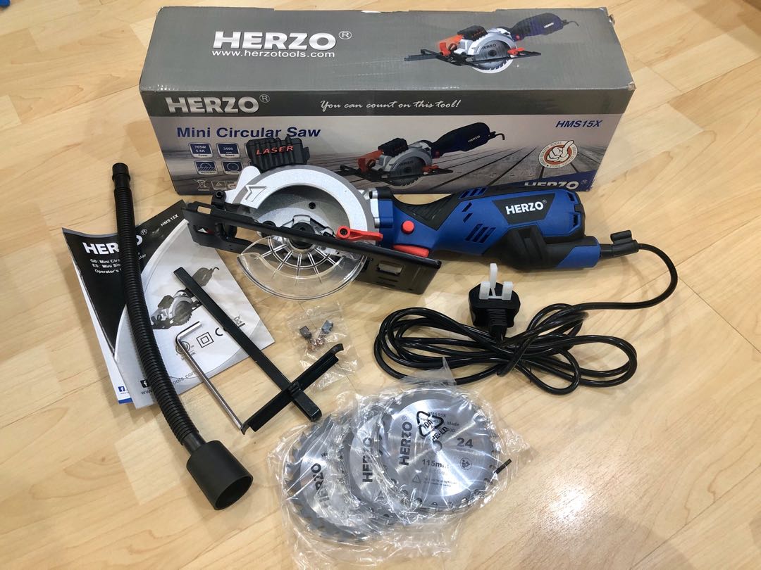 HERZO Compact Circular Saw 710W 3500 RMP