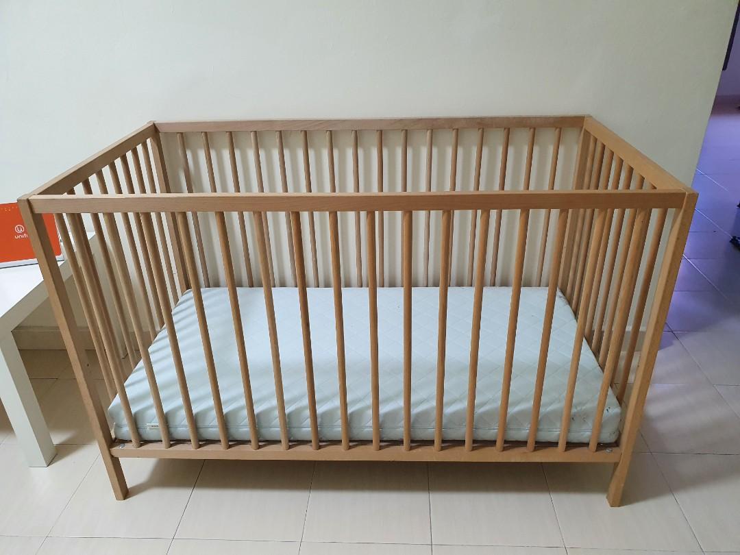 IKEA BABY COT, Babies & Kids, Baby Nursery & Kids Furniture, Cots